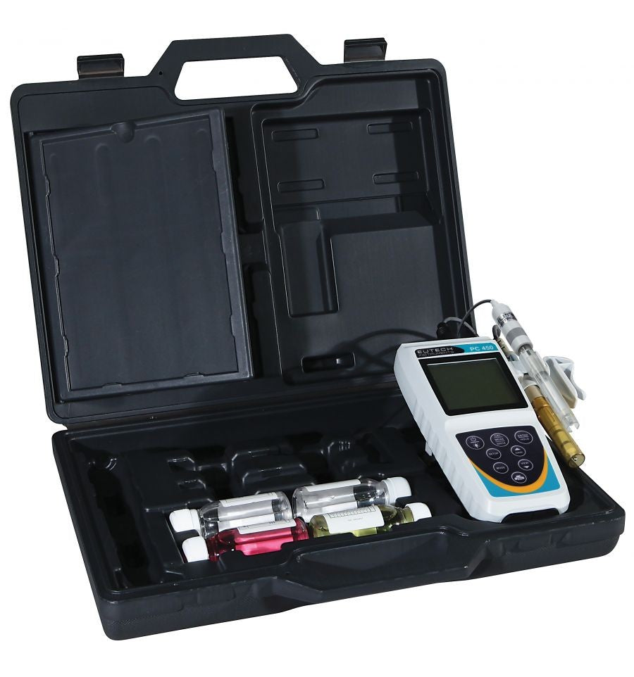 Eutech PC 450 Meter Kit : pH, ORP, Cond, TDS, Salinity, Temp