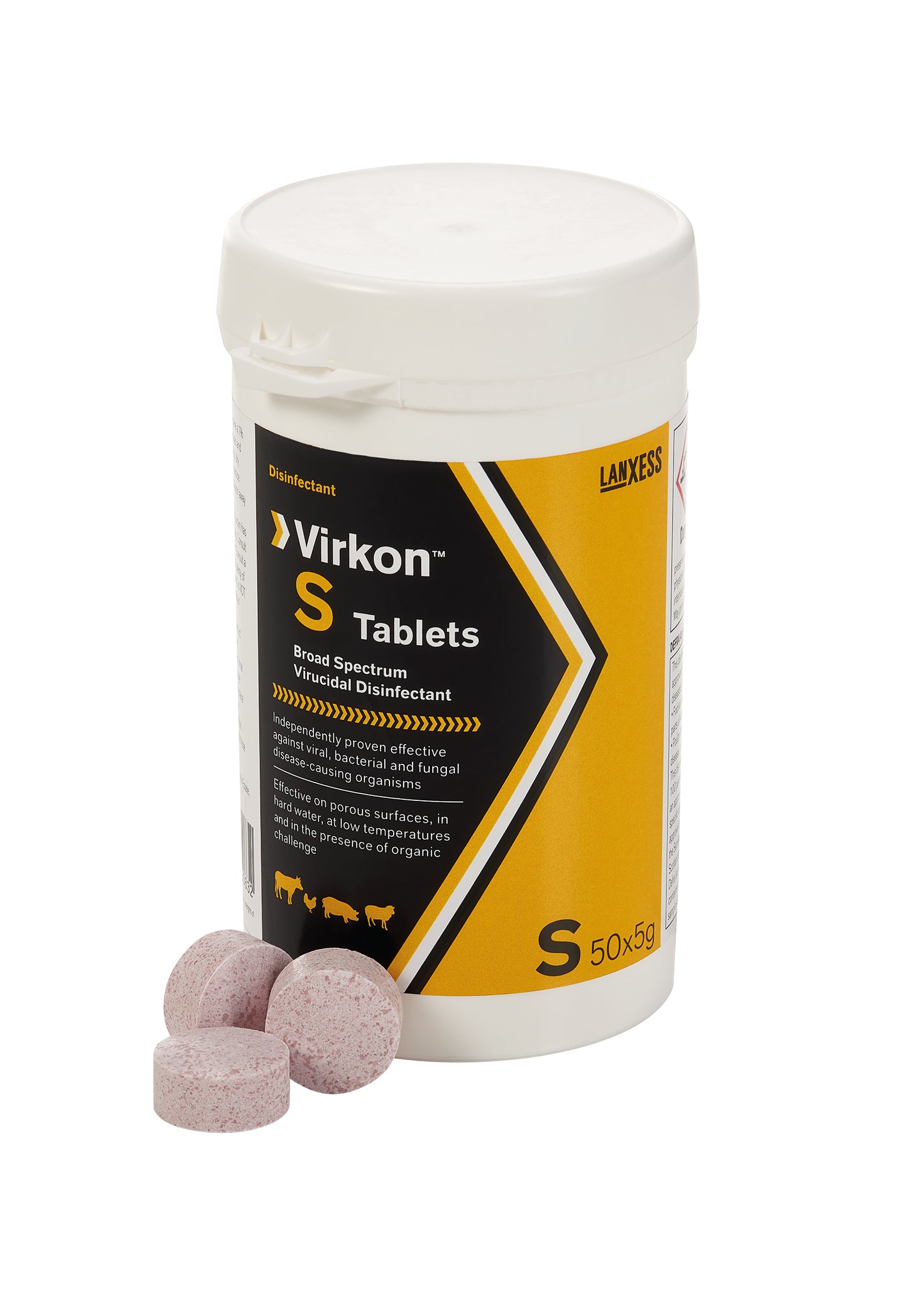 Virkon S Tablets - 50x 5gm Tub