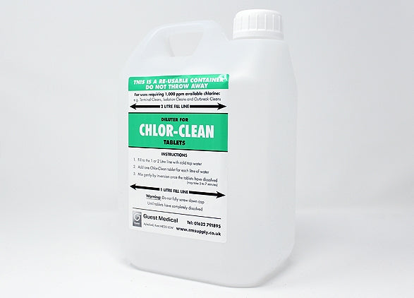 Chlor Clean Diluter : 2 Litre Diluter