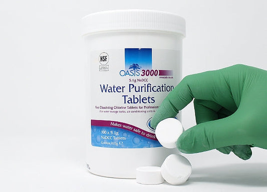 Keep Your Water Tanks Safe and Fresh with Oasis 3000 Water Purification Tablets