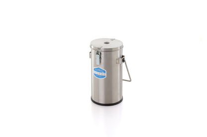 SS222 2 litre Stainless Steel Dilvac Dewar Flask(with clamp lid attachment, vent and handle)