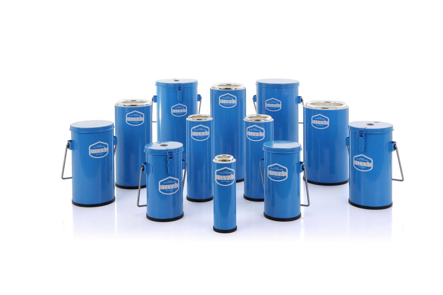 MS200 - 10 litre Enamelled Steel Dilvac Dewar Flask