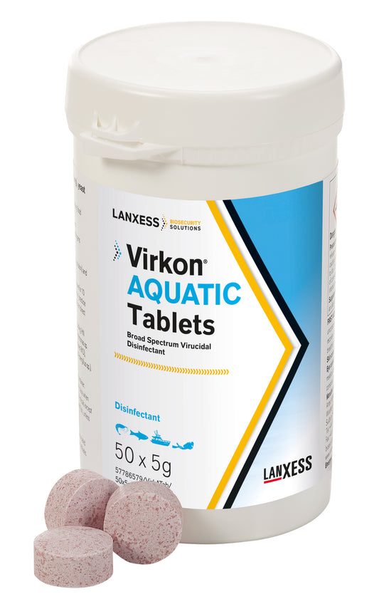 Virkon Aquatic Tablets 50x 5gm