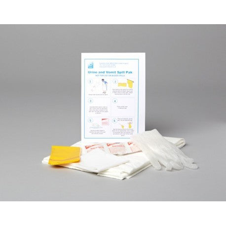 10 x Urine and Vomit Spill Pack (Single Use)