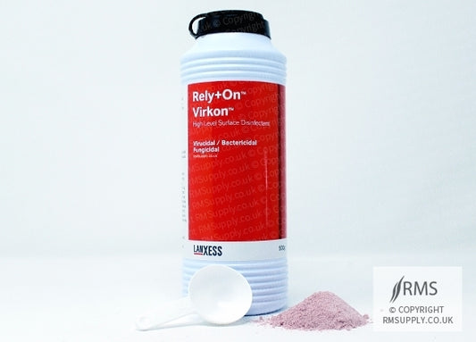 Virkon Disinfectant Powder (Rely+On) 500gm Bottle